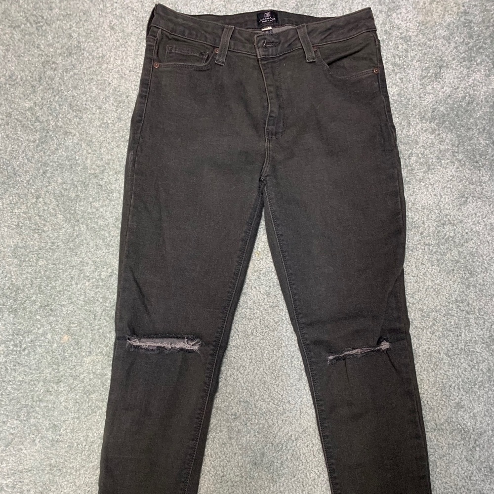 BUCKLE Just Black Denim Green Jean